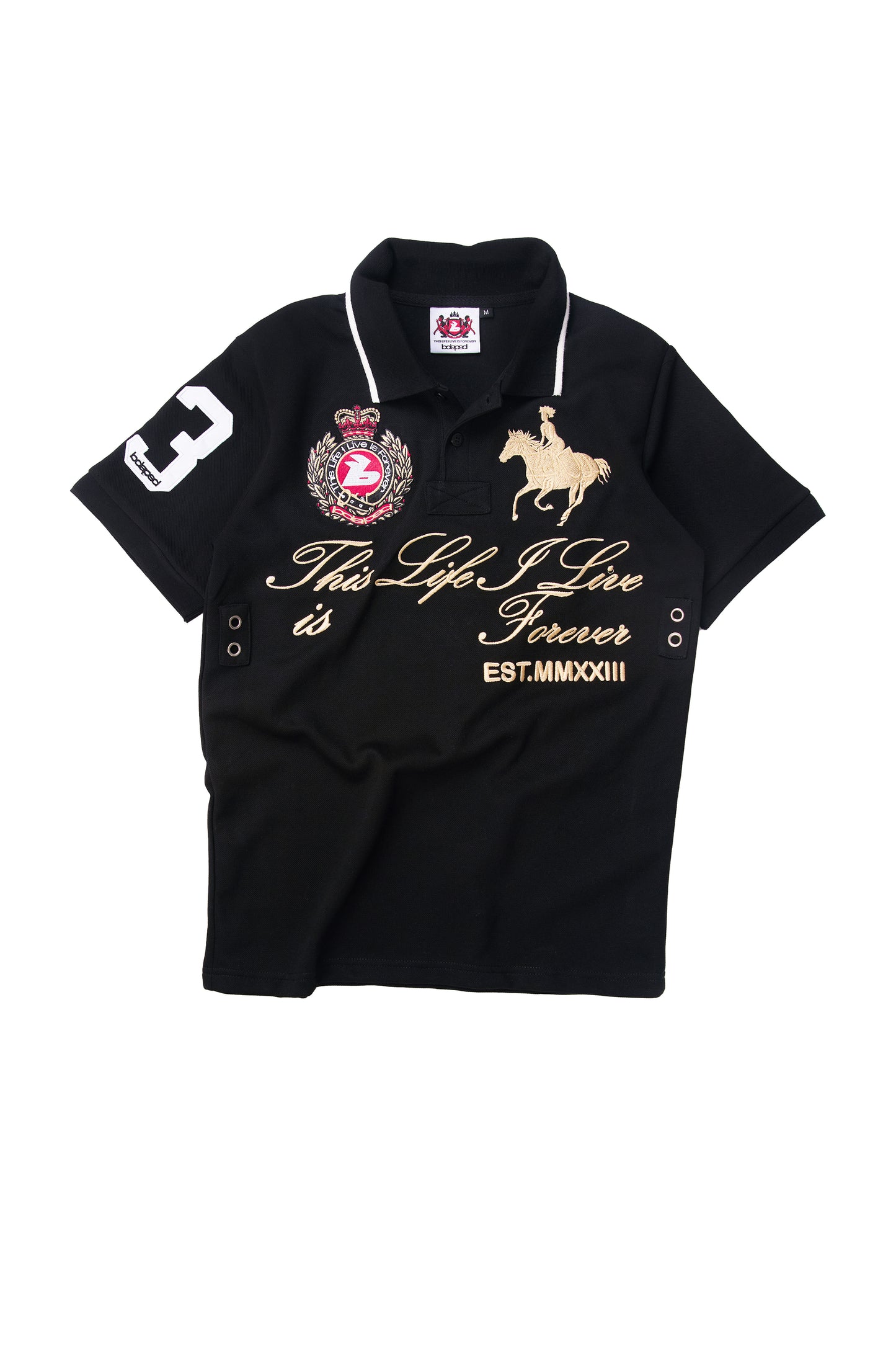 BOLAPSD POLO BLACK