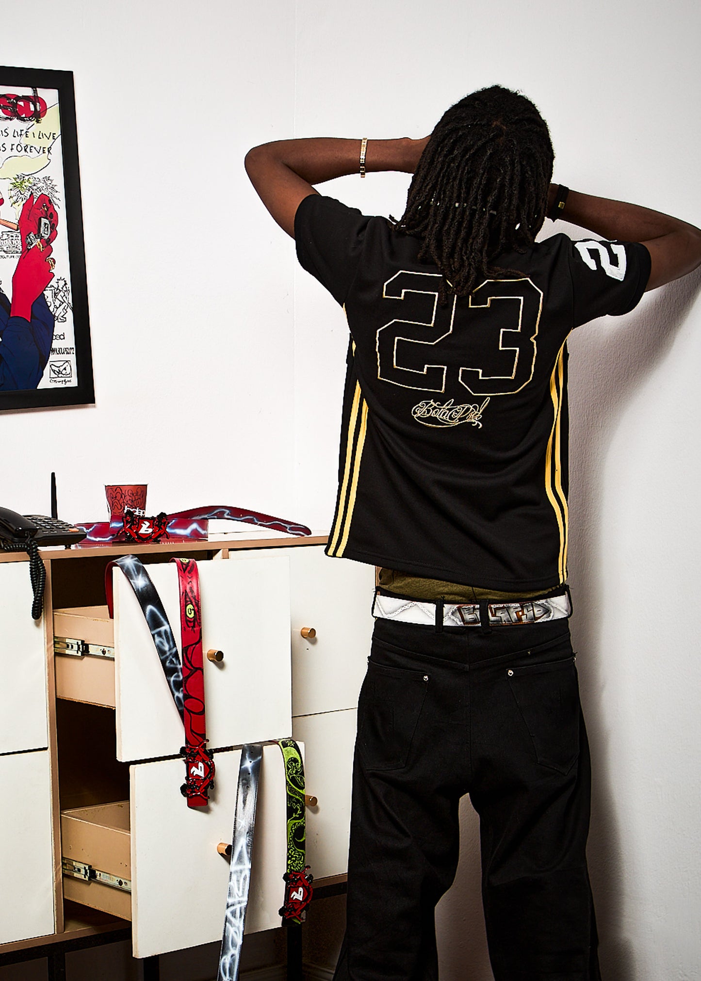 BOLAPSD BLACK LEAGUE POLO