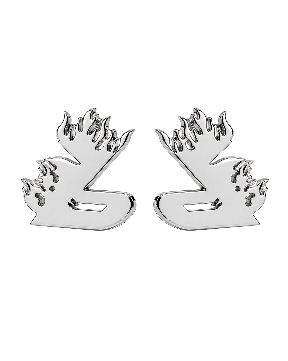 BOLAPSD FLAME EARRING