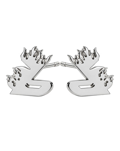 BOLAPSD FLAME EARRING
