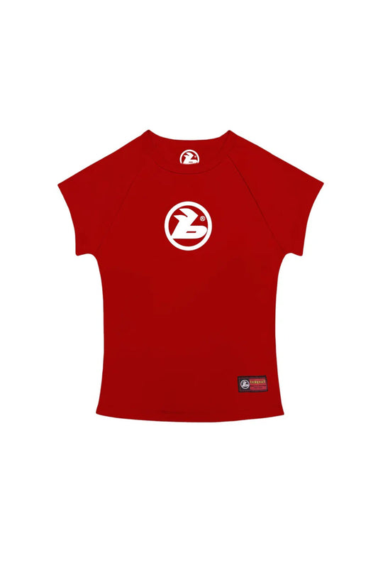 BOLAPSD - MATERIAL GIRL BABY TEE RED