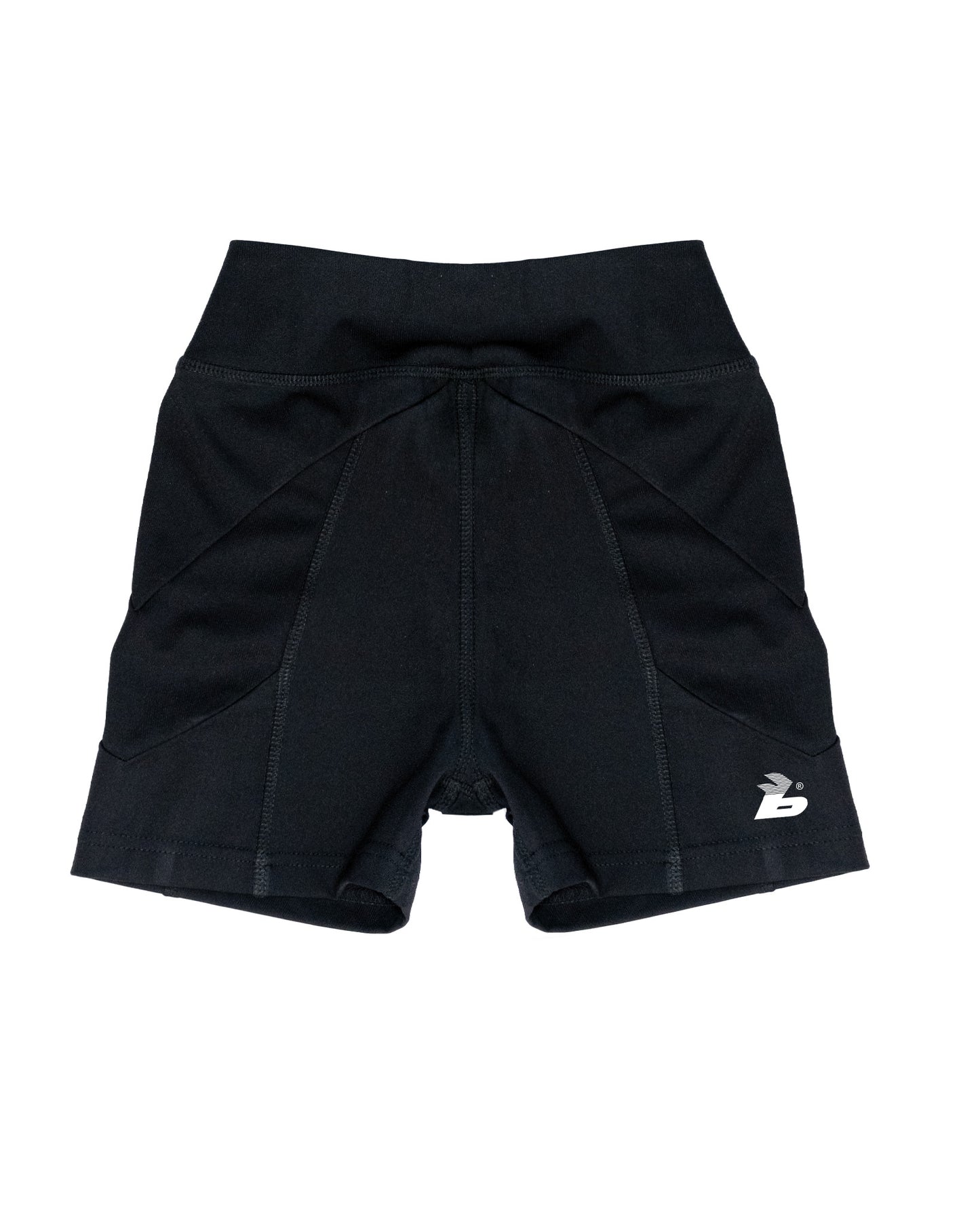BOLAPSD BLACK SCULPT SCRUNCH SHORTS