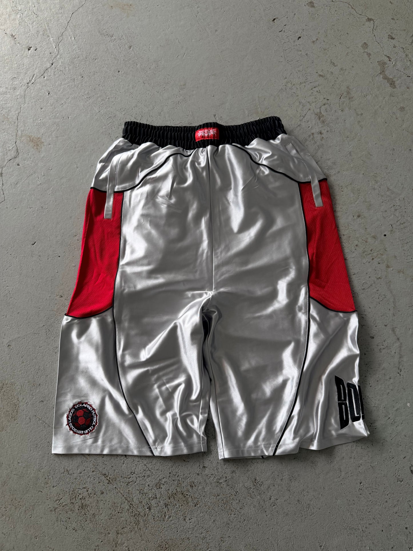 BOLAPSD BB SILVER TRACK SHORTS