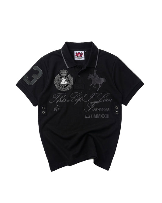 BOLAPSD TRIPLE BLACK LEAGUE POLO (PRE - ORDER)