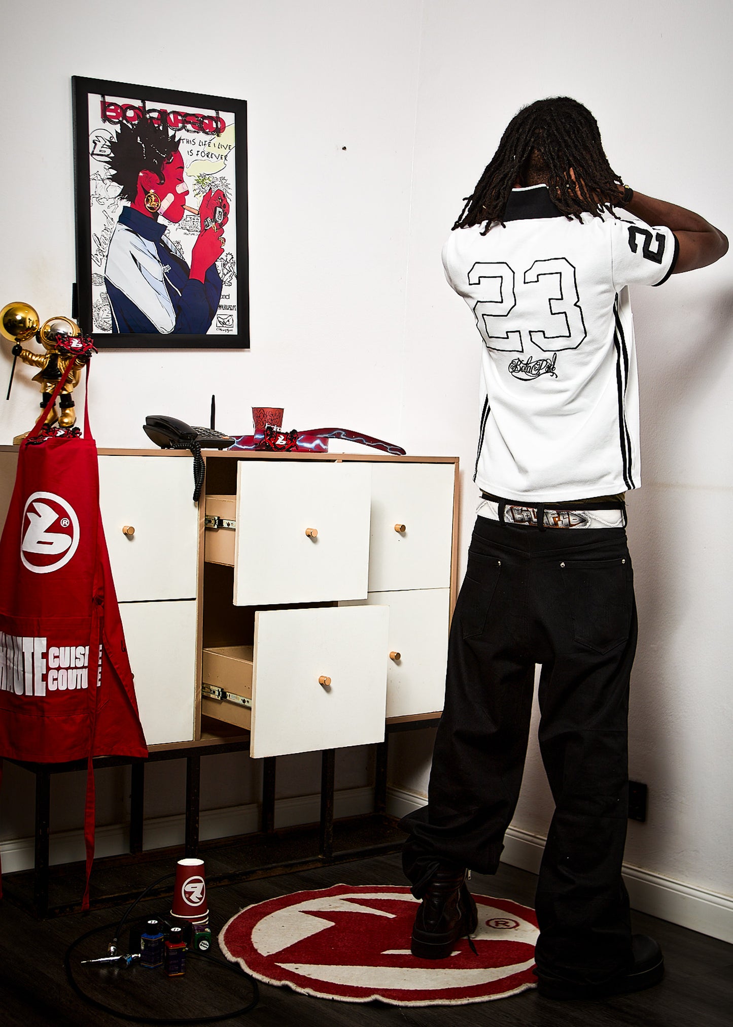 BOLAPSD WHITE LEAGUE POLO