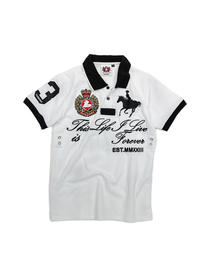 BOLAPSD WHITE LEAGUE POLO