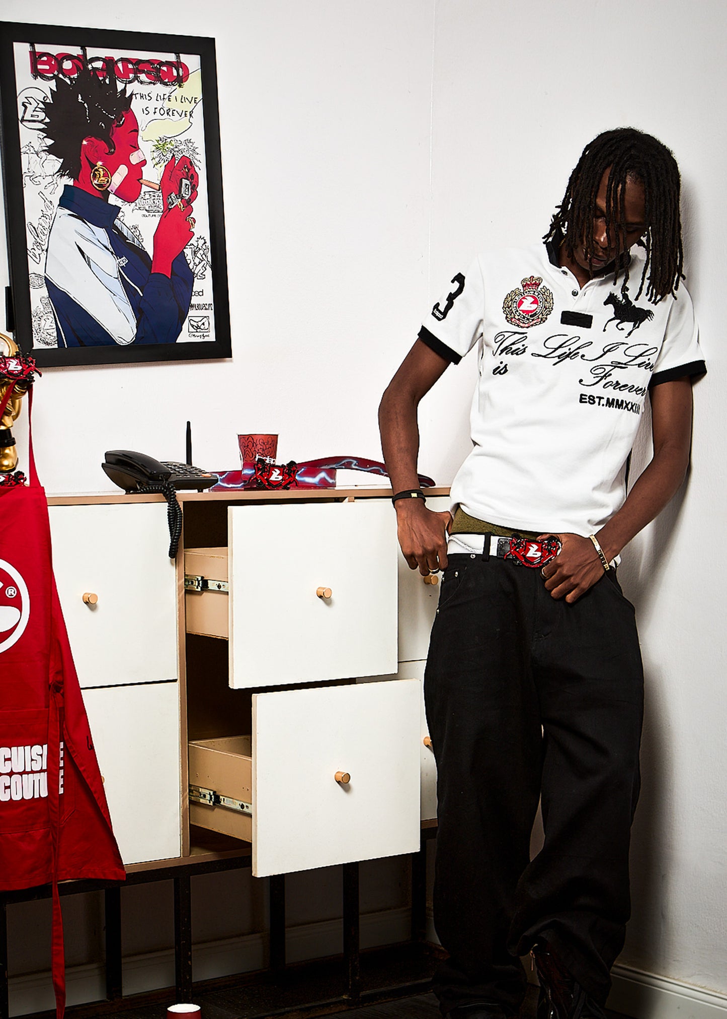 BOLAPSD WHITE LEAGUE POLO