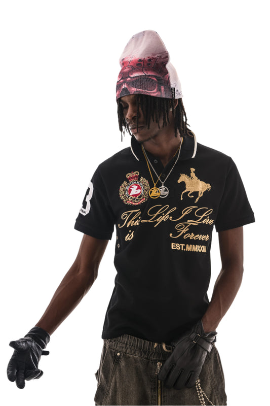 BOLAPSD POLO BLACK