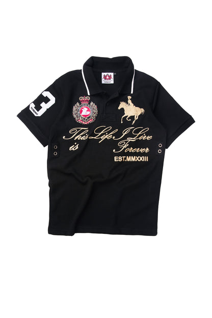 BOLAPSD POLO BLACK
